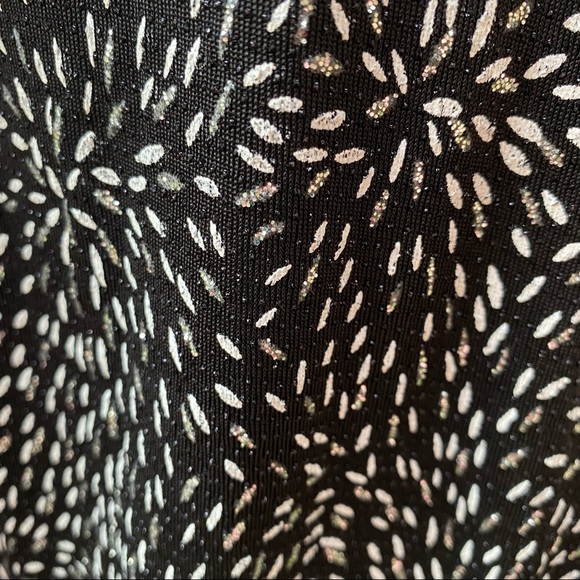 Alex Evenings Metallic Open Front Jacket with Matching Tank - Picture 11 of 14